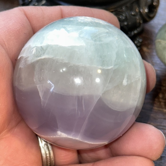 🎄SALE🎄Rainbow Fluorite Crystal Sphere! - Picture 7 of 11